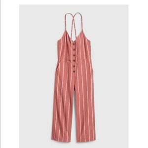 Gap tie back cami jumpsuit size 0